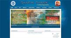 Desktop Screenshot of deprivepeople.org
